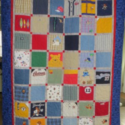 Baby Clothes Quilt